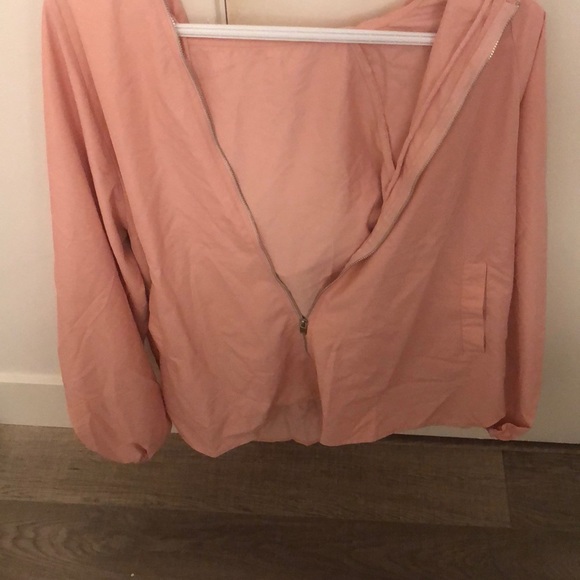 SHEIN, pink, wind breaker - Picture 2 of 2